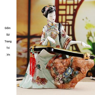 Bộ tượng Tứ Cầm hàng đẹp